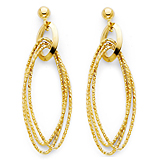 Gold Jewelry: Gold Earrings