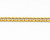 3.0mm Pave Mens Concave Curb 14K Yellow Gold  ID Bracelet thumb 1