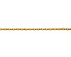 Dazzling CZ Filled Sideways Cross Bracelet in 14K Two Tone Gold 7in thumb 1