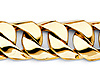 Men's 11mm 14K Yellow Gold Oval Miami Cuban Link Chain Bracelet 8.5in thumb 1