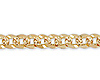 5mm 14K Yellow Gold Men's Pave Concave Curb Cuban Link Chain Necklace 20-24in thumb 1