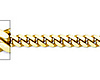 3.3mm 18K Yellow Gold Miami Cuban Link Chain Necklace 18-30in thumb 1