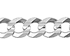 6mm Sterling Silver Men's Curb Cuban Link Chain Necklace 16-30in thumb 1