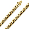 8.5mm 14K Yellow Gold Men's Miami Cuban Link Chain Bracelet 8.5in thumb 0