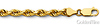 6mm 14K Yellow Gold Solid Men's Diamond-Cut Rope Chain Necklace Heavy 20-26in