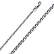 2mm 14K White Gold Solid Flat Open Spiga Wheat Chain Necklace 16-24inch thumb 0