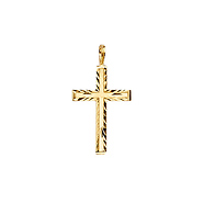 Cross Pendants & Charms - 14K Gold, Silver, Diamond | GoldenMIne