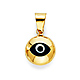 Round Evil Eye Charm Pendant - Mini thumb 0