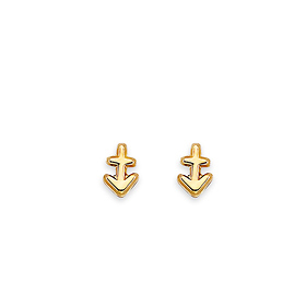 Astrology Sign Zodiac Stud Earrings in 14K Yellow Gold - Sagittarius