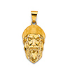 Saint Charbel Pendant in 14K Yellow Gold