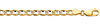 5.3mm 14K Two-Tone Gold Solid Concave Diamond-Cut Mariner Chain Bracelet - Light 7.5in thumb 1
