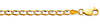 4.2mm 14K Yellow Gold Solid Concave Diamond-Cut Mariner Chain Bracelet - Light 7.5in thumb 1