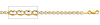 2.9mm 14K Two-Tone Gold Solid Concave Diamond-Cut Mariner Chain Bracelet - Light 7in thumb 1