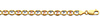 4.3mm 14K Tricolor Gold Solid Star Diamond-Cut Mariner Chain Bracelet 7.5in thumb 1