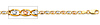 3.2mm 14K Tricolor Gold Solid Floral Diamond-Cut Valentino Chain Bracelet 7in thumb 1