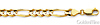 7mm 14K Yellow Gold Men's Figaro Link Chain Bracelet 8.5in thumb 1