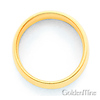 5mm Classic Light Comfort-Fit Dome Wedding Band - 10K, 14K, 18K Yellow Gold thumb 2